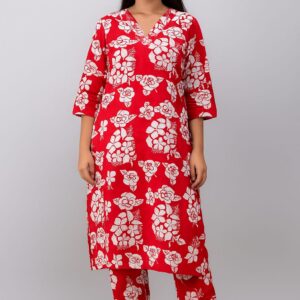 BOTANIC BLISS KURTI SET