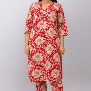 BOTANIC BLISS KURTI SET